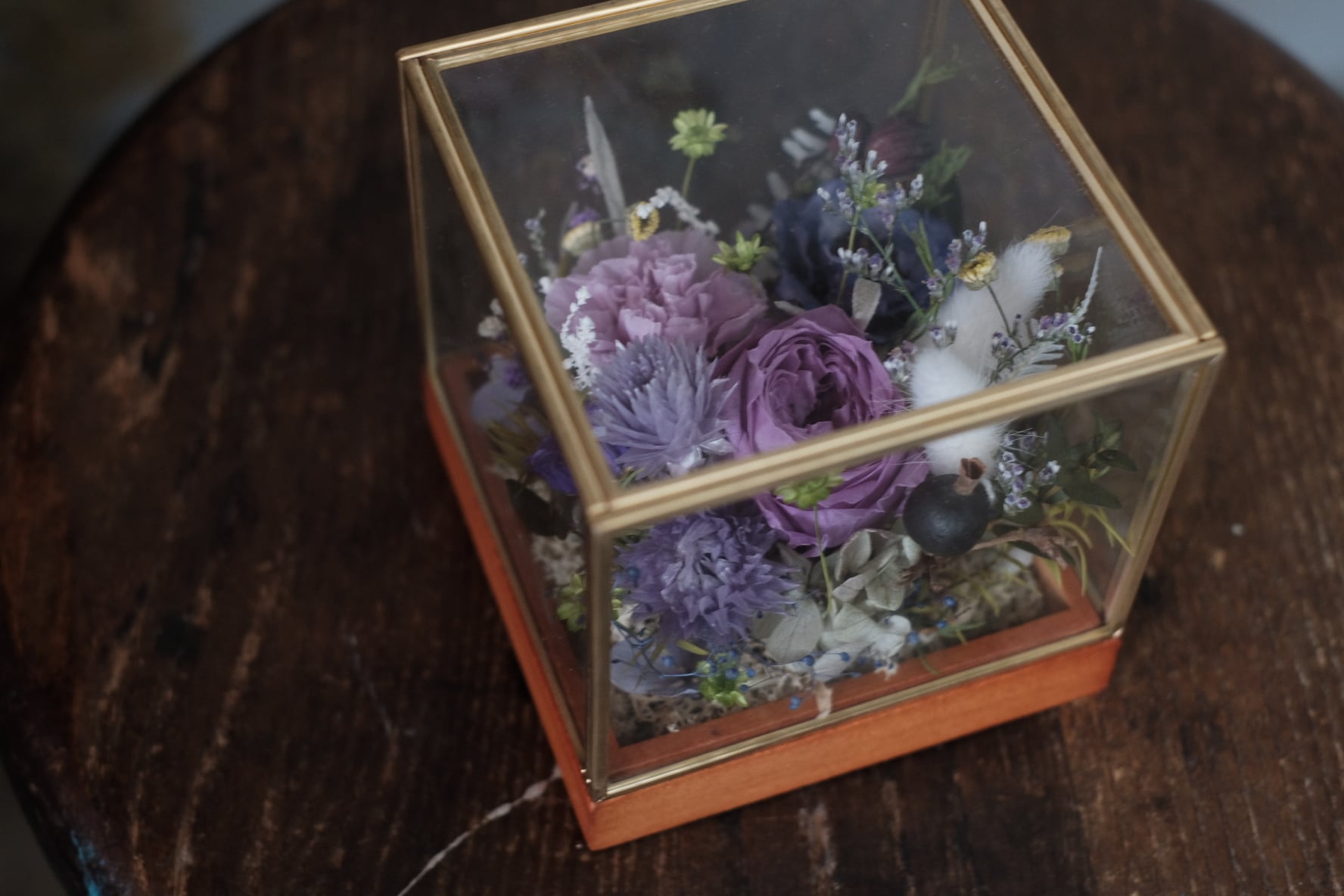 三日月リース〜グレージュな月 | flower atelier Sai Sai Ka