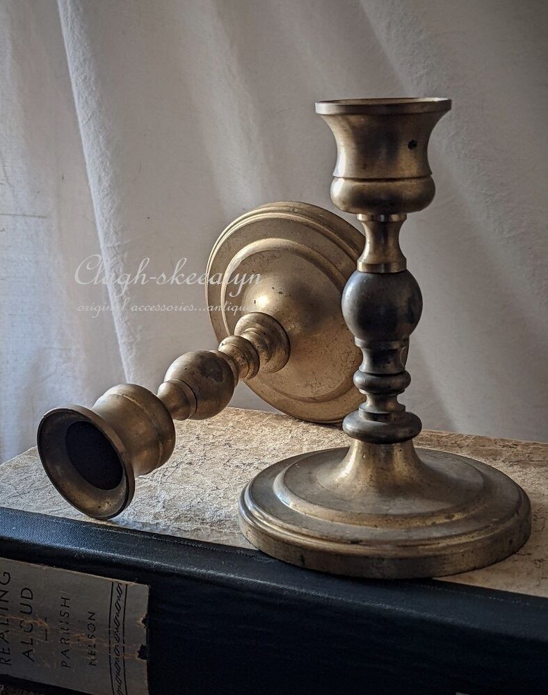 French antique【フランス製アンティーク】cinq｜真鍮キャンドル