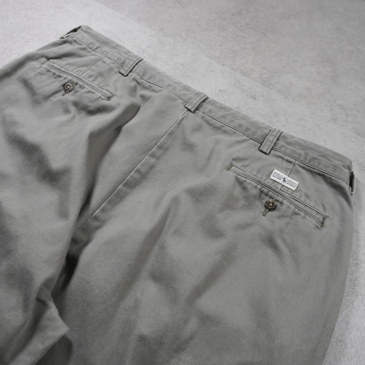 Polo by Ralph Lauren POLO CHINO ANDREW sage green W38L31相当 古着 - 6