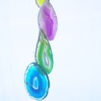 Clear Rainbow 25 - アゲートヒーリングチャイム / Agate Sun Catcher Wind Chime 924
