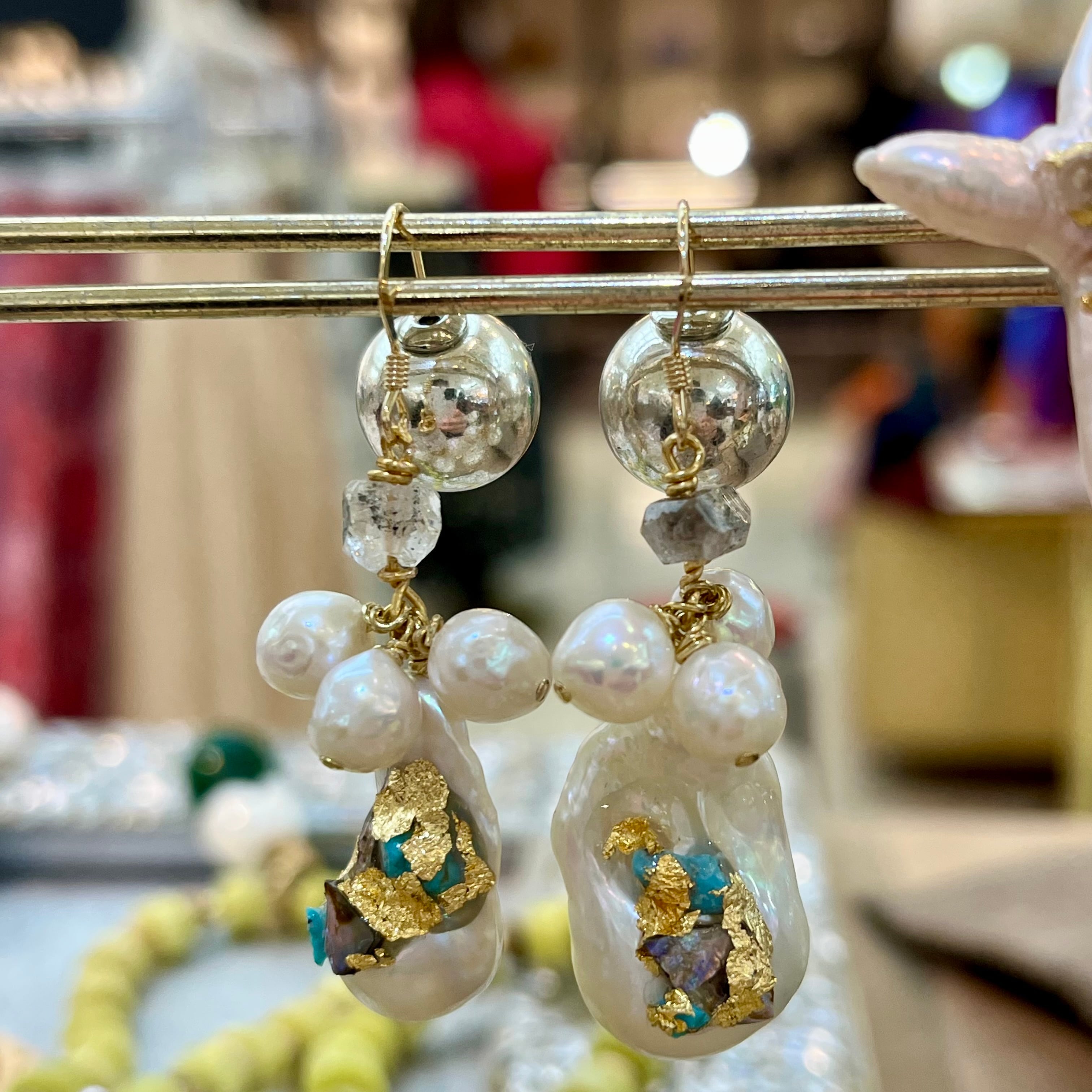 ローマングラスのネックレストップ | Emizoku by Eg(エミゾクバイ