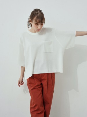 ◆crew neck T-shirt knit〈natiam〉