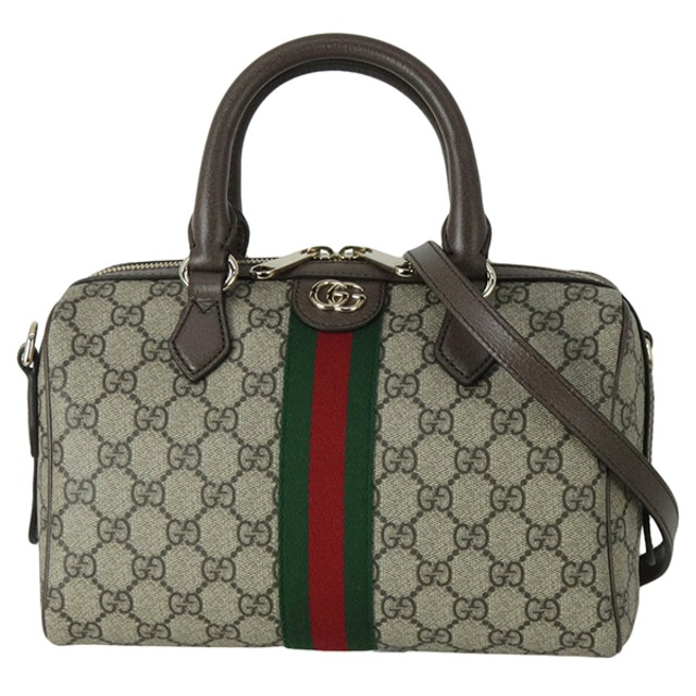 New GUCCI グッチ ボストンバッグ ミディアム オフィディア GGスプリーム 2WAY ショルダーバッグ 新品