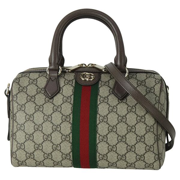 New GUCCI グッチ ボストンバッグ ミディアム オフィディア GGスプリーム 2WAY ショルダーバッグ 新品