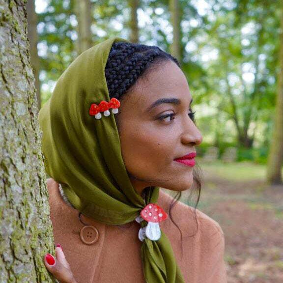 Coucou Suzette/Mushroom Hair Clip