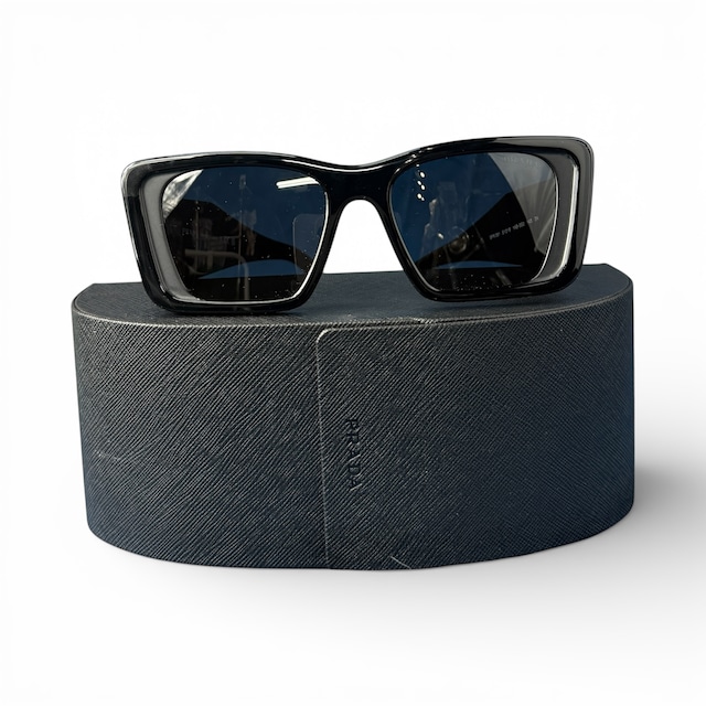 【PRADA】プラダ SPR 08Y バタフライ型 サングラス 1AB-5S0