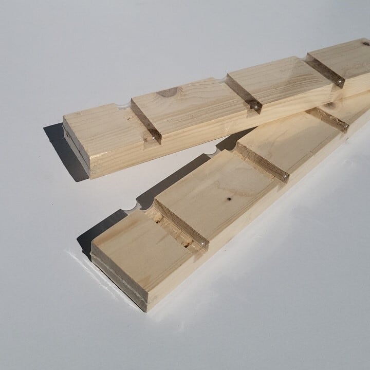 DIYラック支柱（15mm用） #03970 約900x25x55 | DIYセンチュリー