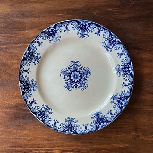 Bordeaux Jules Vieillard “Rouen" 平皿｜France 1845〜1895 No.2/3