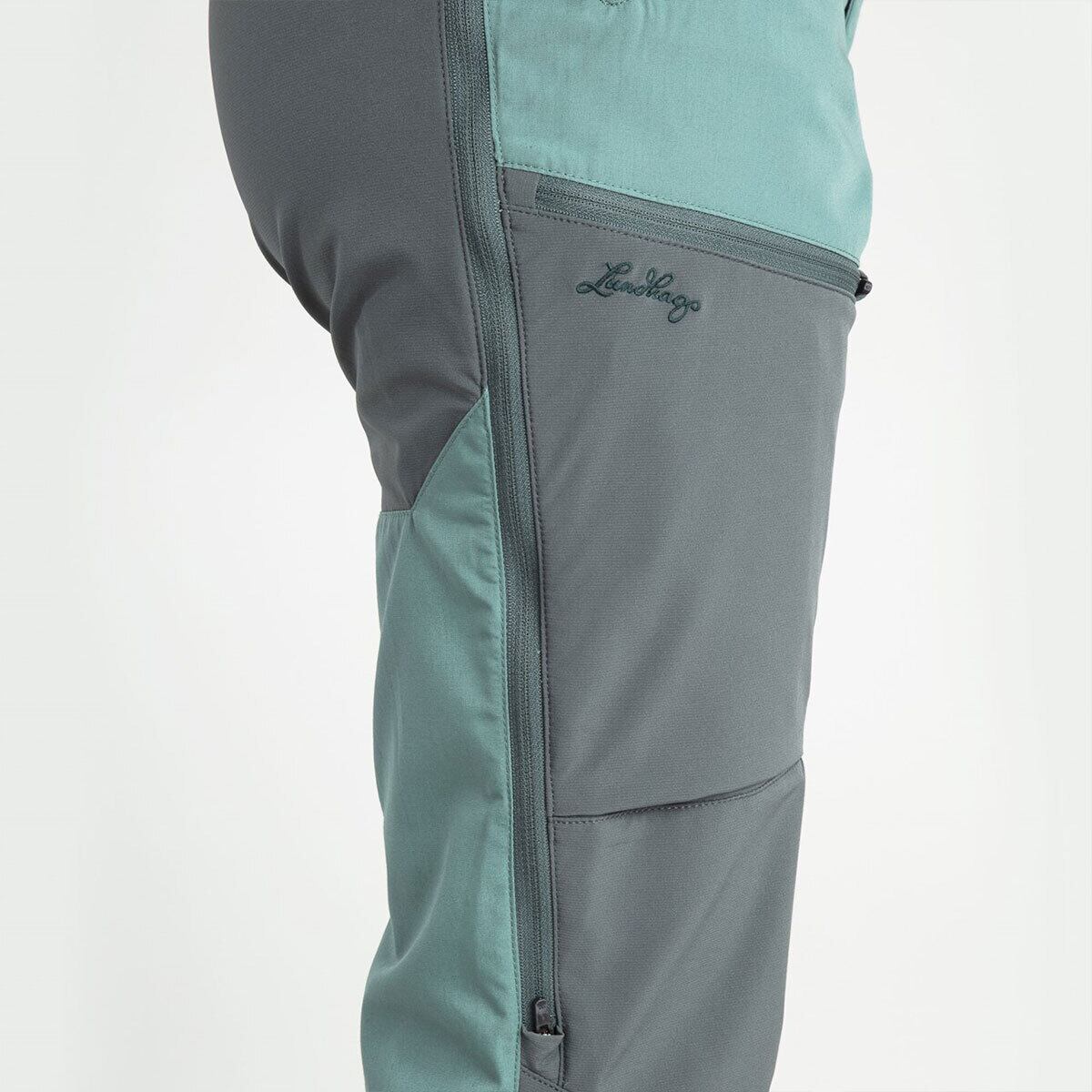 新品】ホグロフス撥水パンツグレーM
