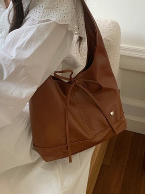 Heart Eyelet Hobo Bag