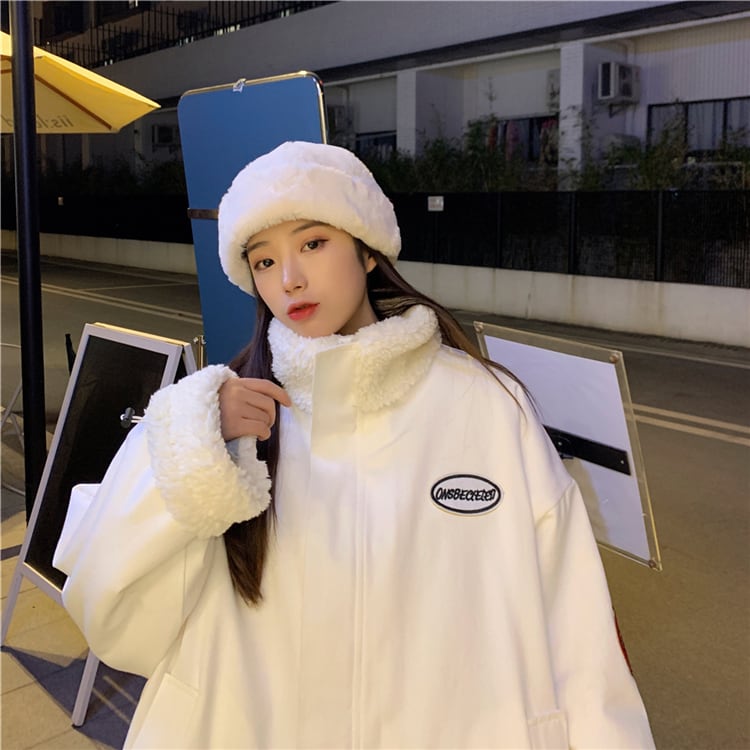 アウター コート ブルゾン シャンパー もこもこアウター ボアブルゾン