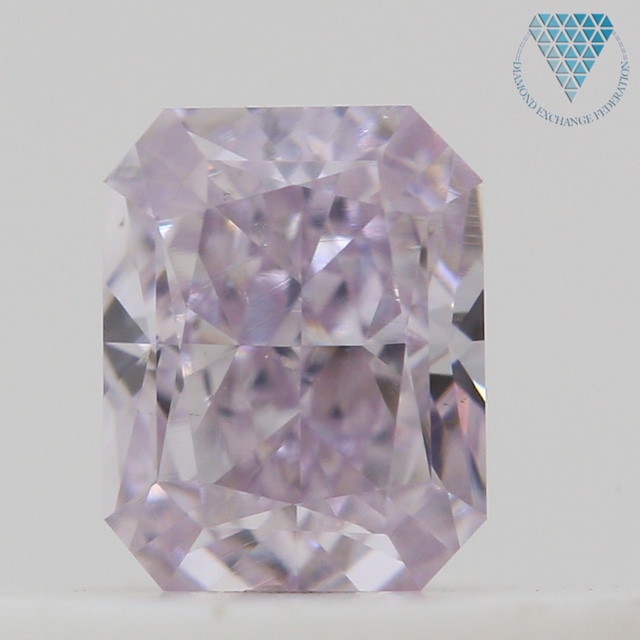 0.31 ct FANCY LIGHT PURPLISH PINK SI1 RADIANT GIA 天然  ダイヤモンド ルース