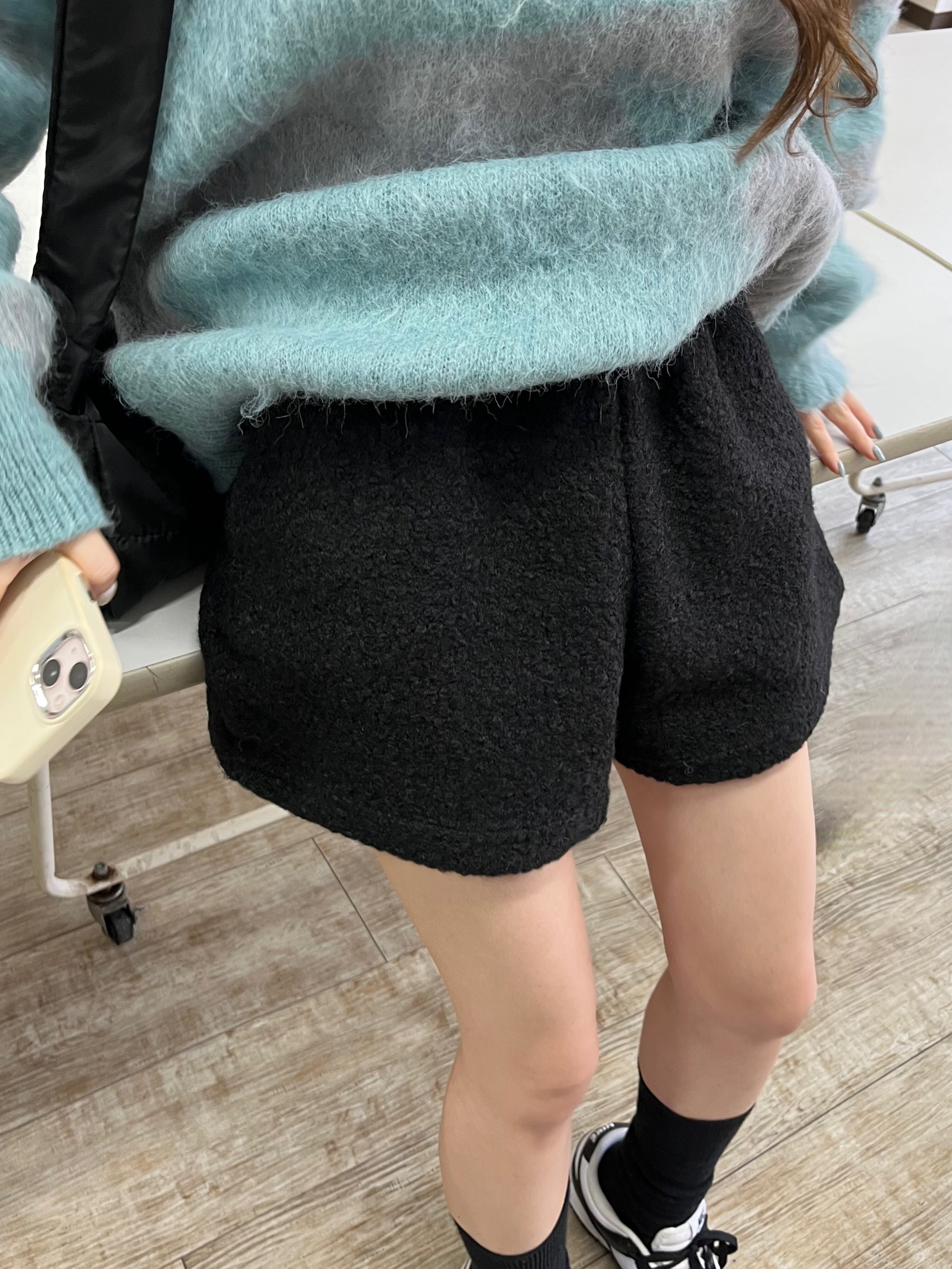 andwang ショートパンツ 002 ボアショートパンツ | andtwo
