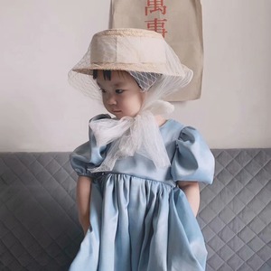 麦わら帽子 麦わらハット レトロ ストローハット 子供 キッズ ロリータ 女の子 韓国 韓国子供服 衣装 写真撮影 インスタ映え フォトジェニック 人気 おすすめ かわいい 可愛い おしゃれ オシャレ プレゼント 贈り物 ギフト 記念撮影 撮影小物 パーティー フォーマル