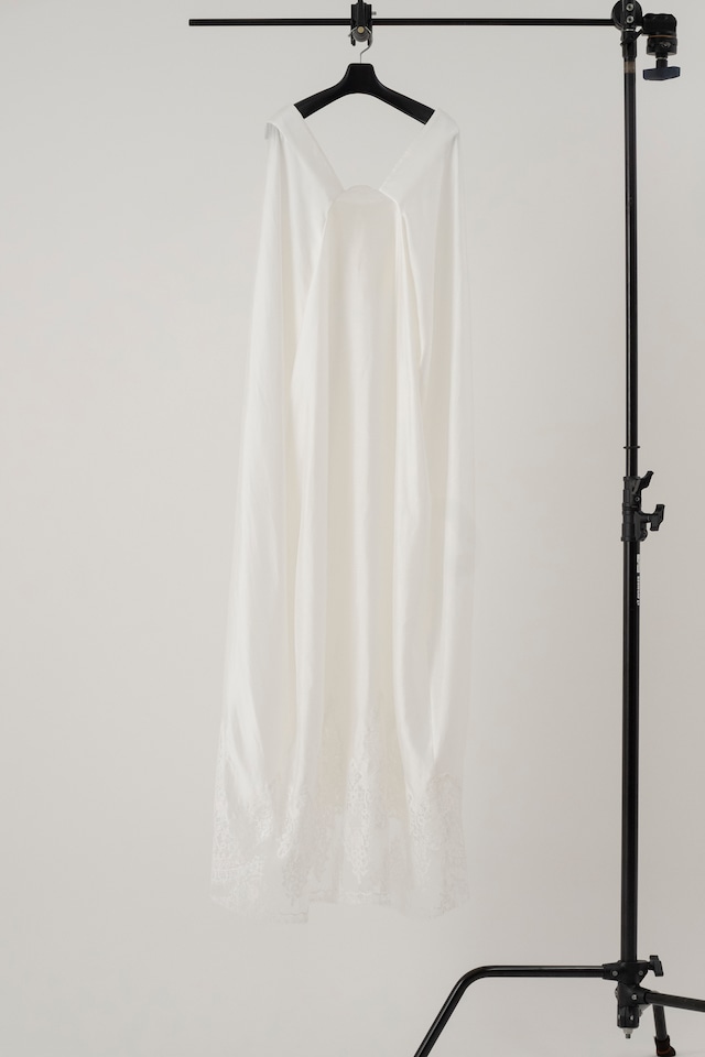 [Limited 1] Cape White Dress