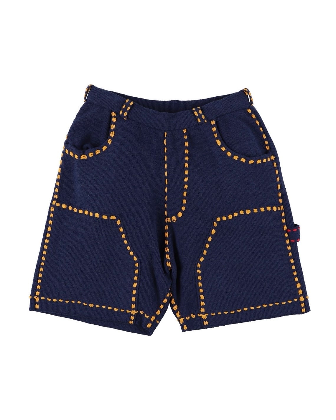 PHINGERIN 【SUMMER PG1 DOUBLE KNEE SHORTS NAVY】