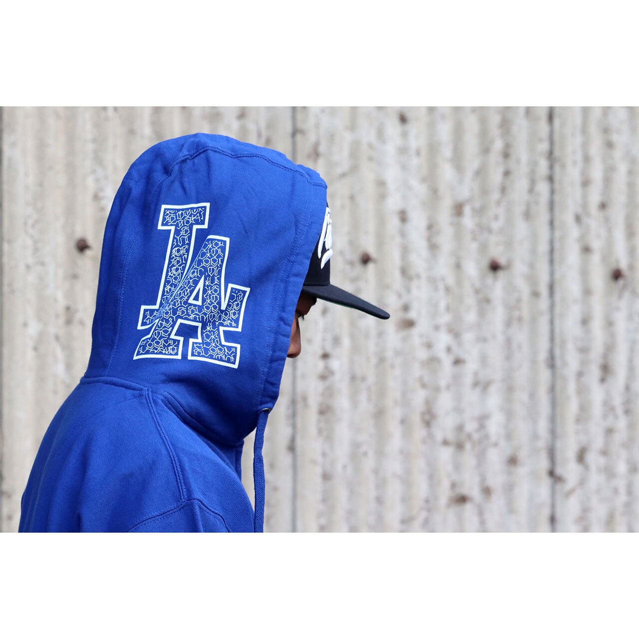 LTLB (BIG SLEEPS) - BIG SLEEPS LOS ANGELES HOODIE Blue パーカー ...