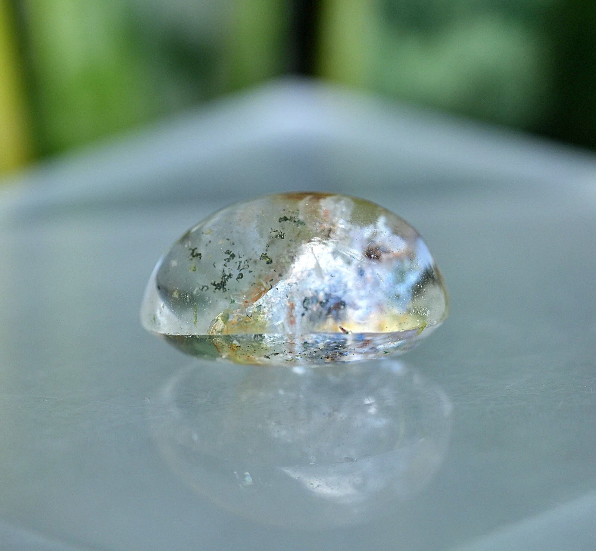 水晶の成長☆ガーデンクォーツ s1511 | Funky garuda Stone