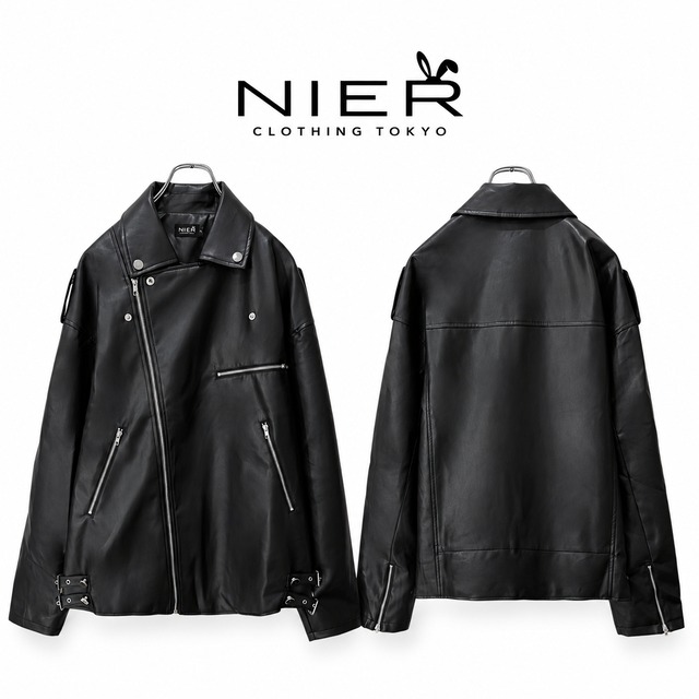 BLOOD LINER PU LEATHER JACKET