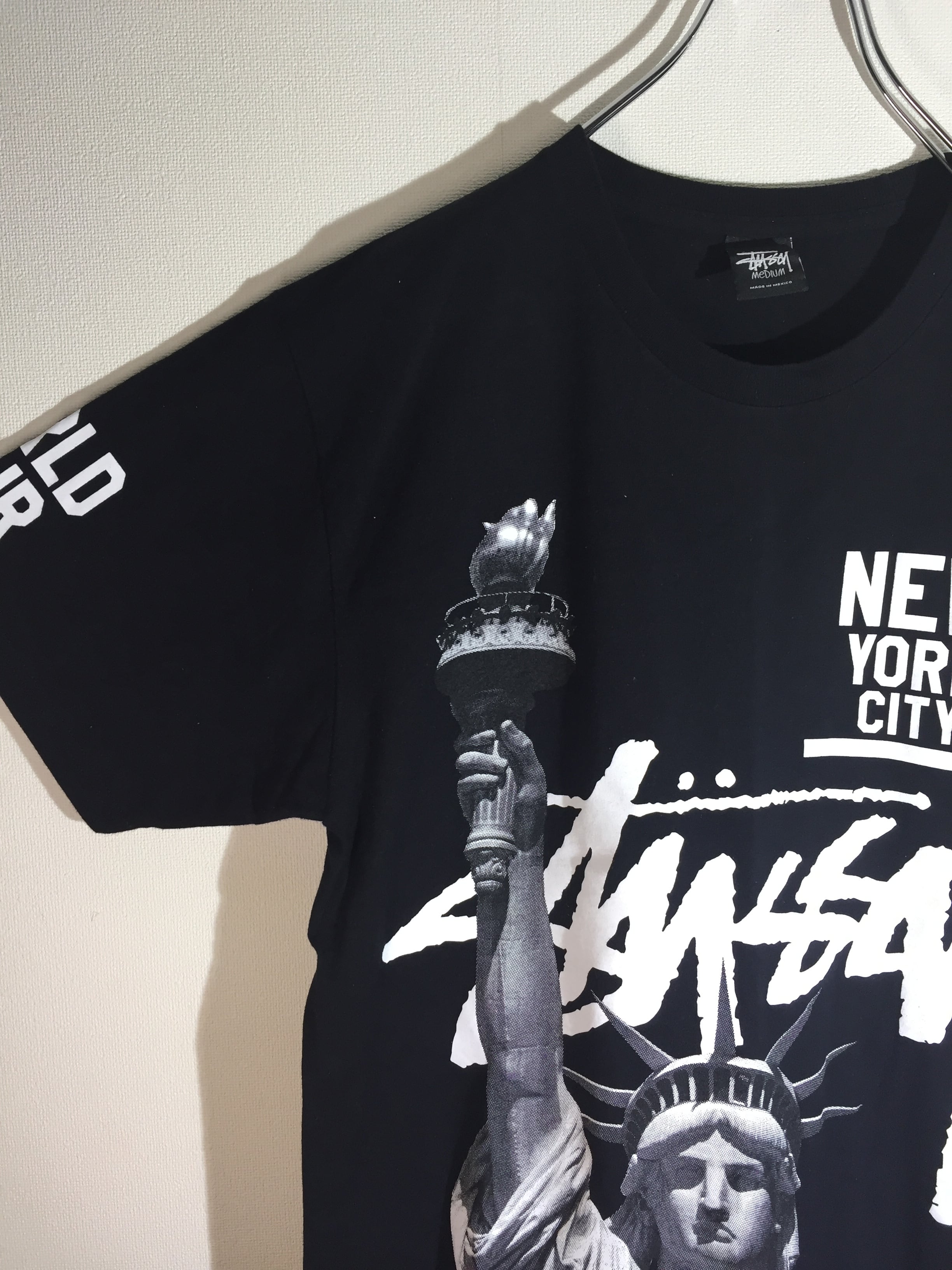 Stussy 自由の女神 Tシャツ M STUSSY - STUSSY 自由の女神 Tシャツ ピンク Lサイズ メキシコ製