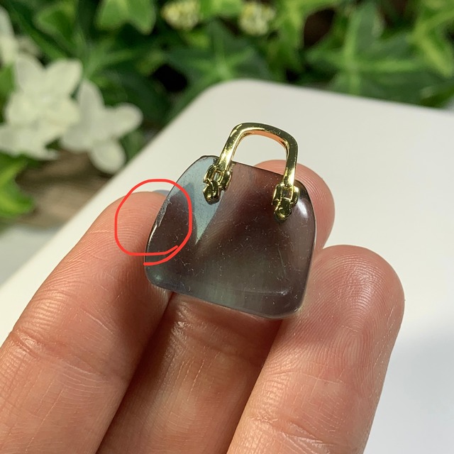 01.~アウトレット~天然石とお出かけ☆フローライトカバン・バック