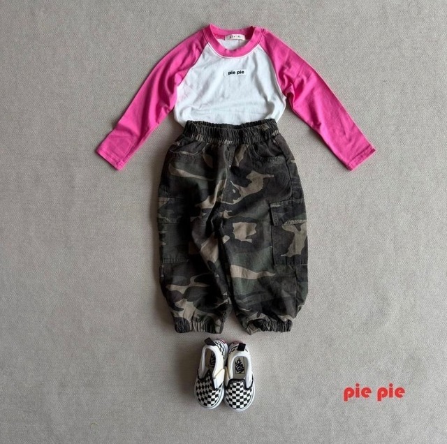 〚予約〛Camo bun jogger <kids>