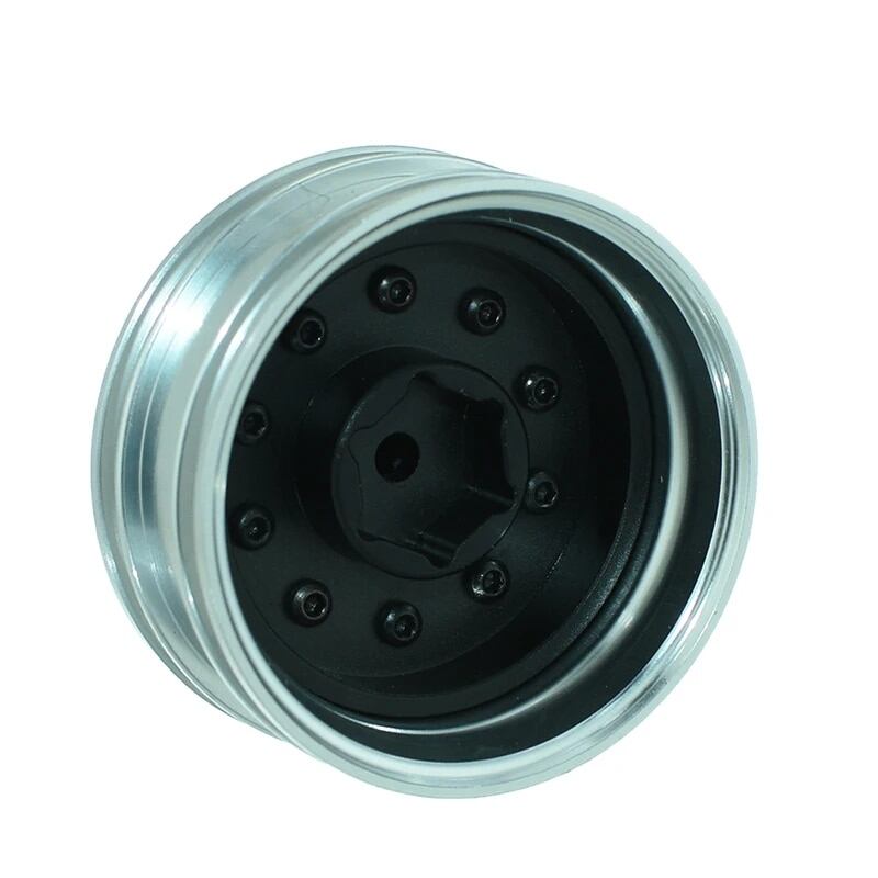 1 ペアアルミ 合金 フロント後期 ホイールハブリム 1/14 タミヤ RC