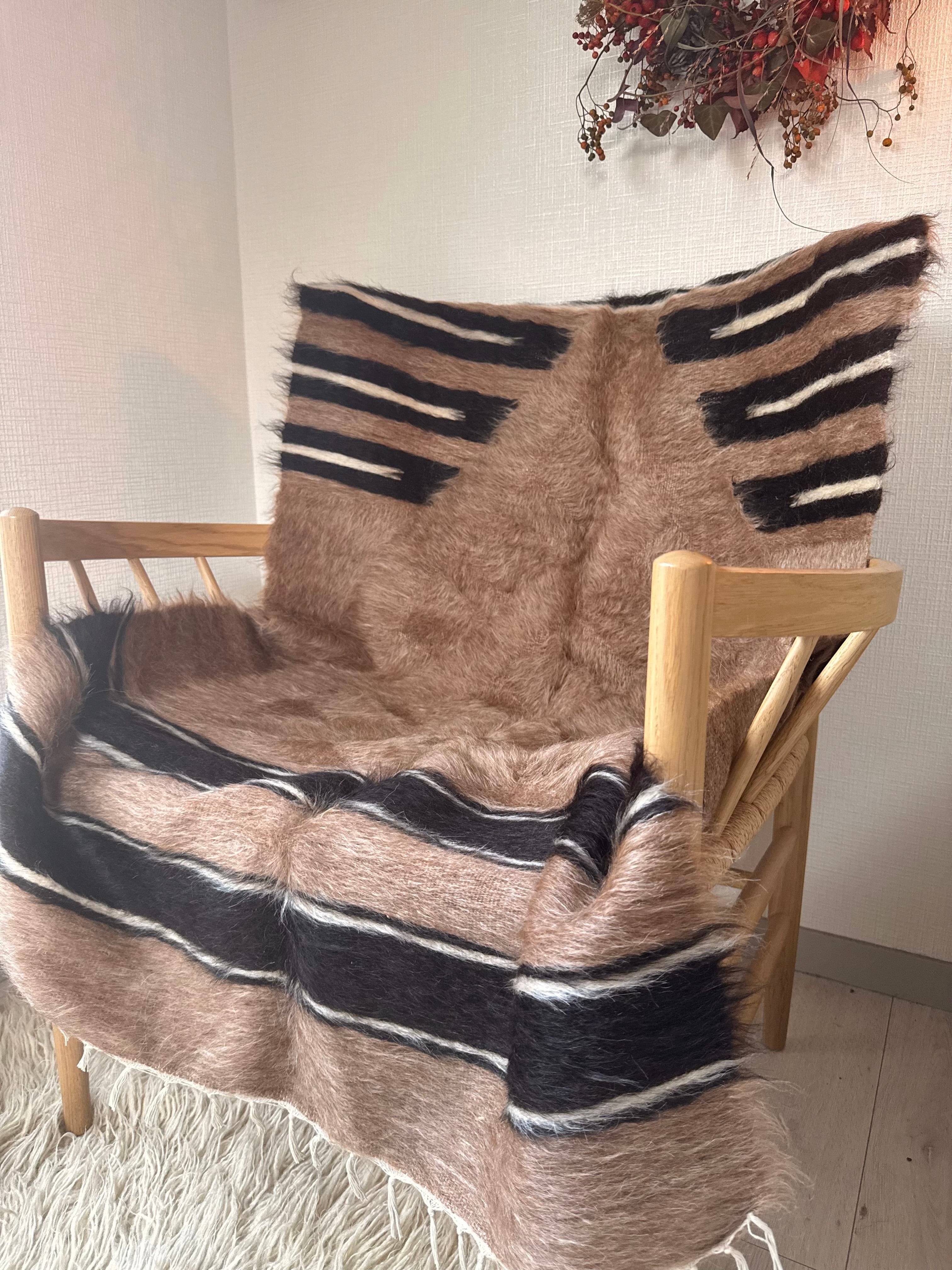 284 Vintage Konya Undyed Kilim ヴィンテージ コンヤ無染色キリム B