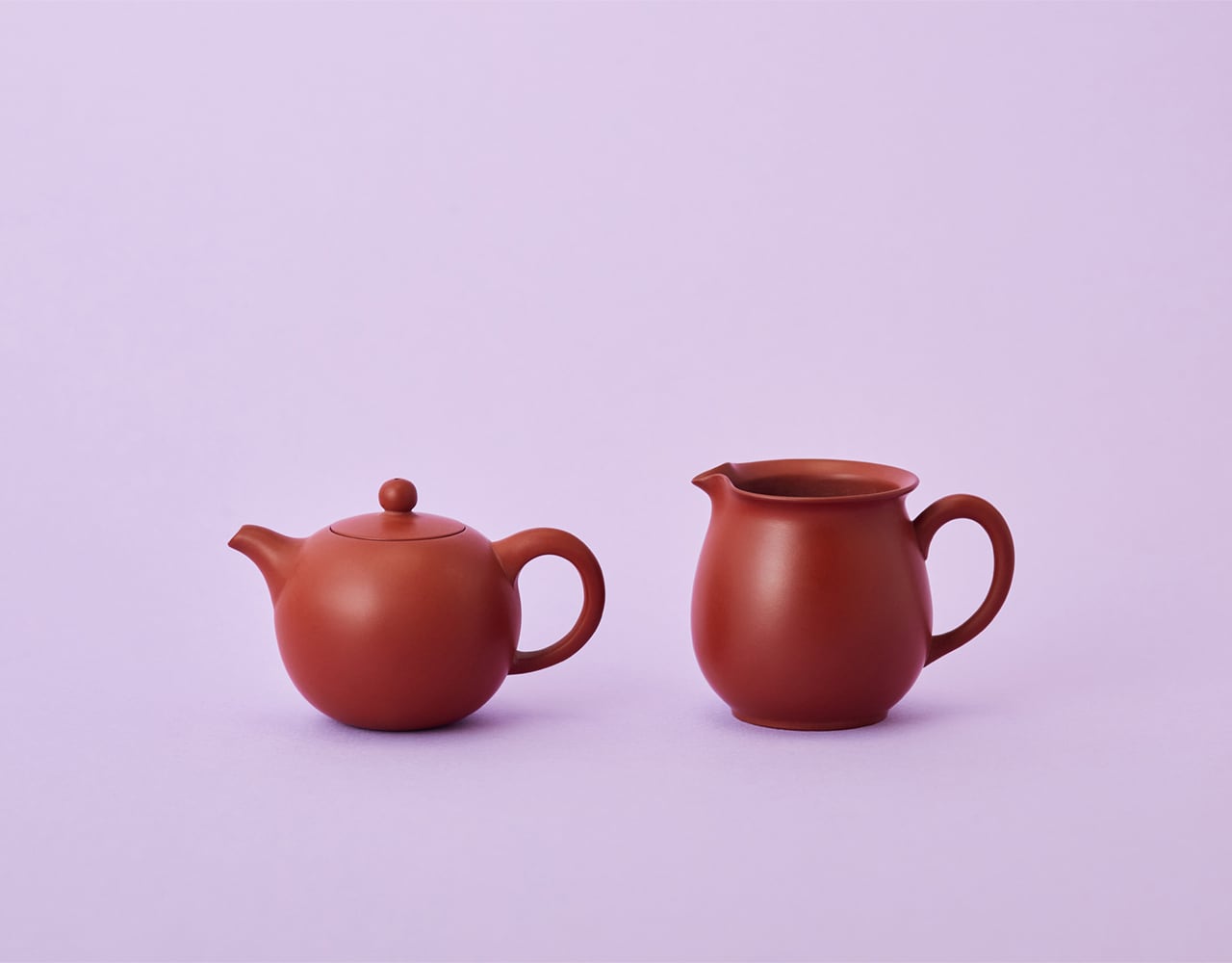 手描き陶器 茶海 分茶器 新品未使用 陶器 茶海（小）あか茶 | 茶嘉葉