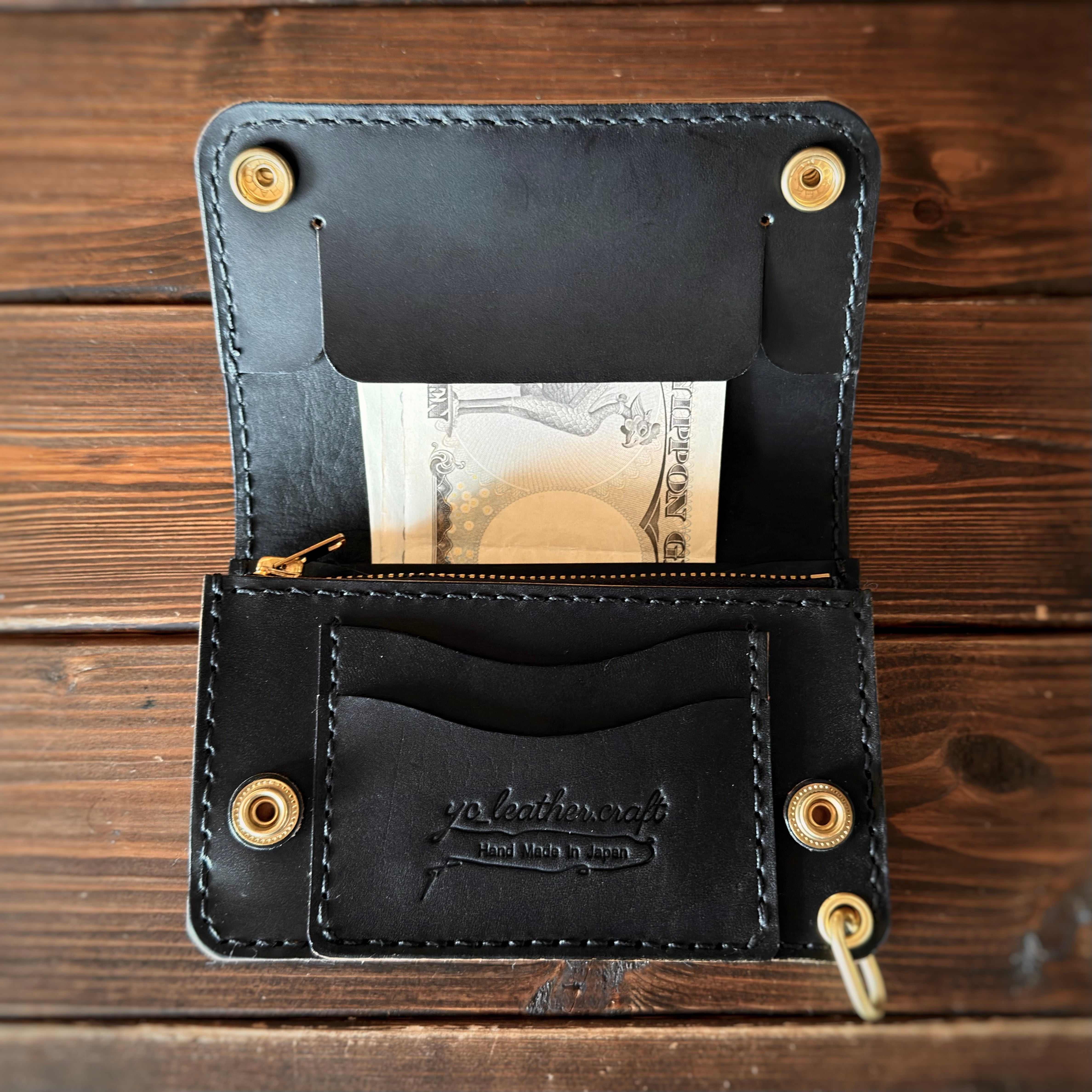 カスタムオーダー Trucker Wallet-15】 | yc_leather.craft