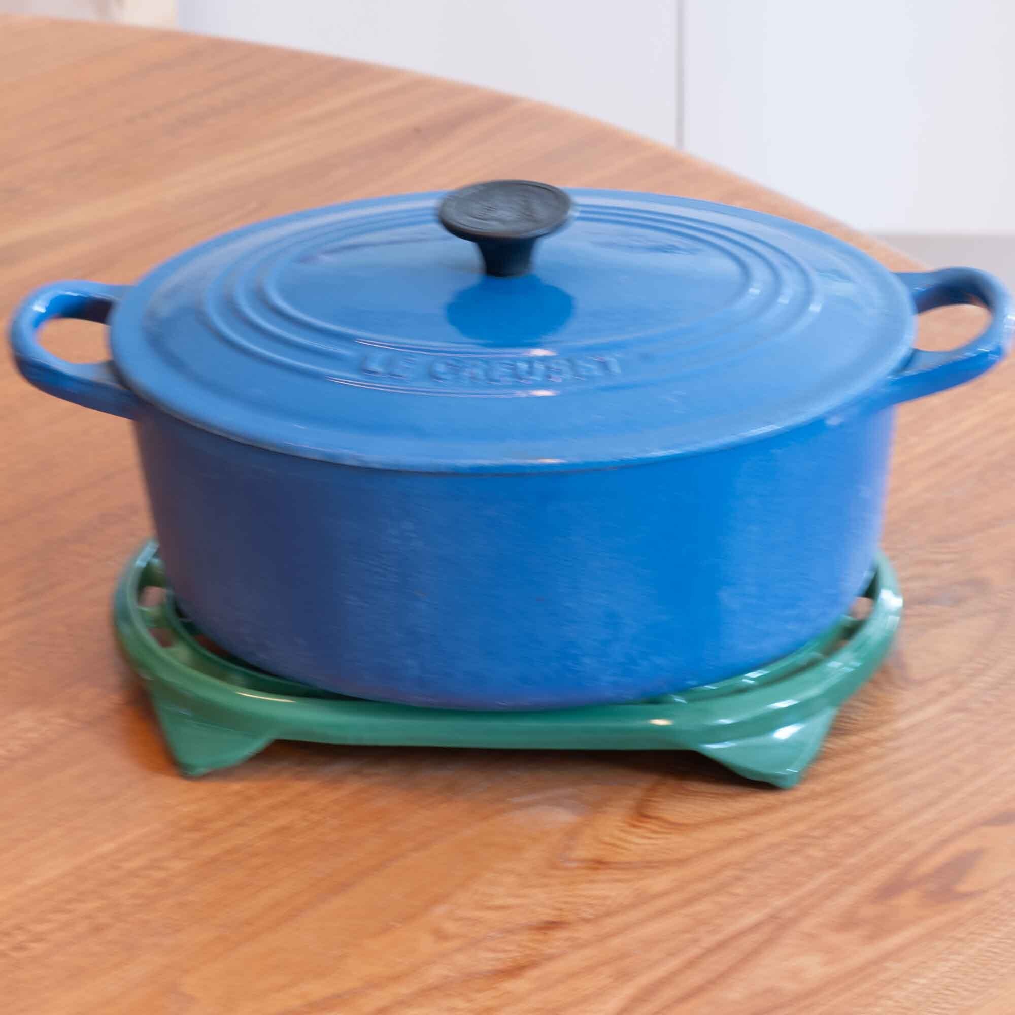 ビンテージ ル・クルーゼ LE CREUSET サイズ25 ブルーカラー 新品・未使用品ではありません!