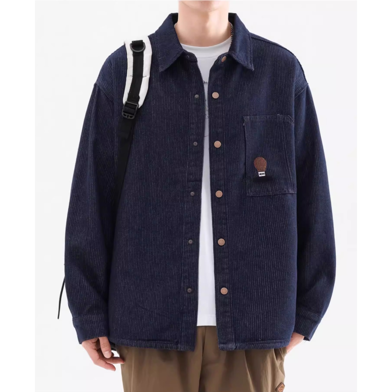 ボタンフロント レギュラーフィット カバーオール af0494