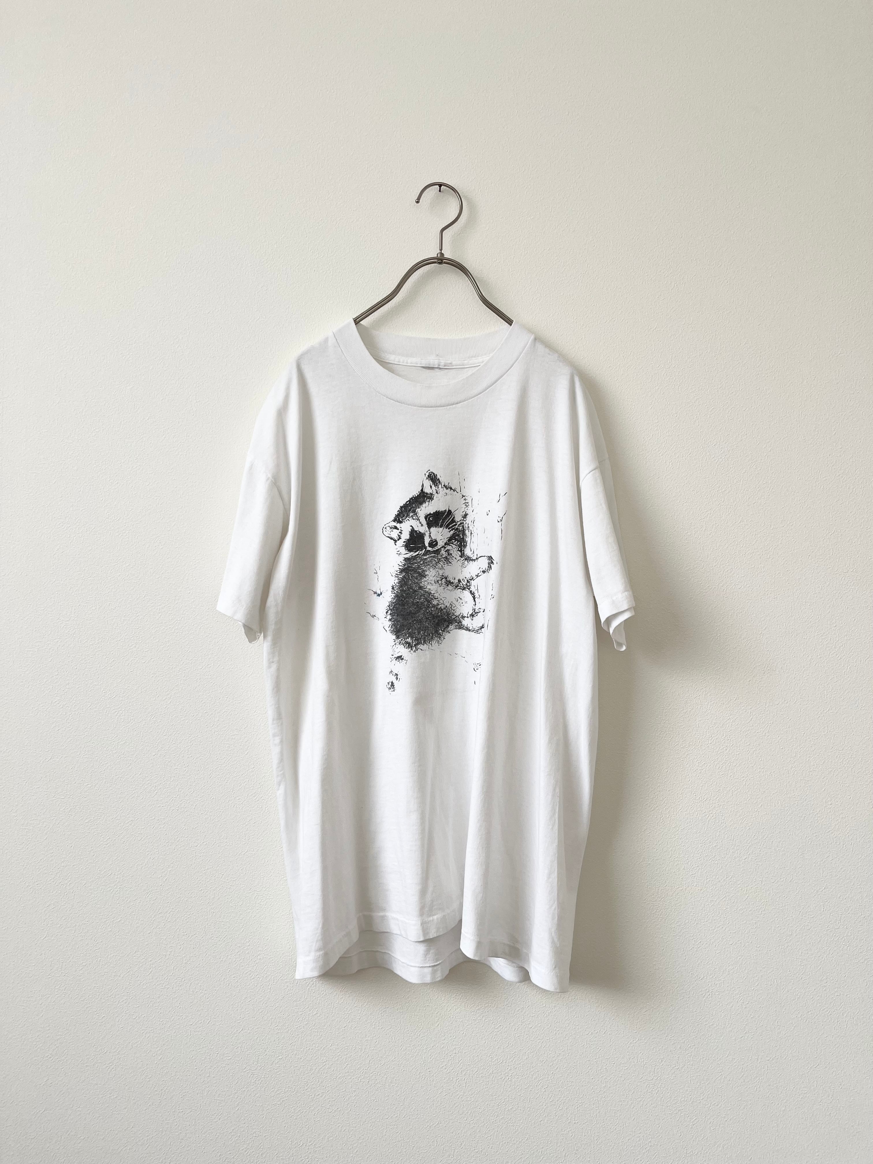 古着 Tシャツ あらいぐま