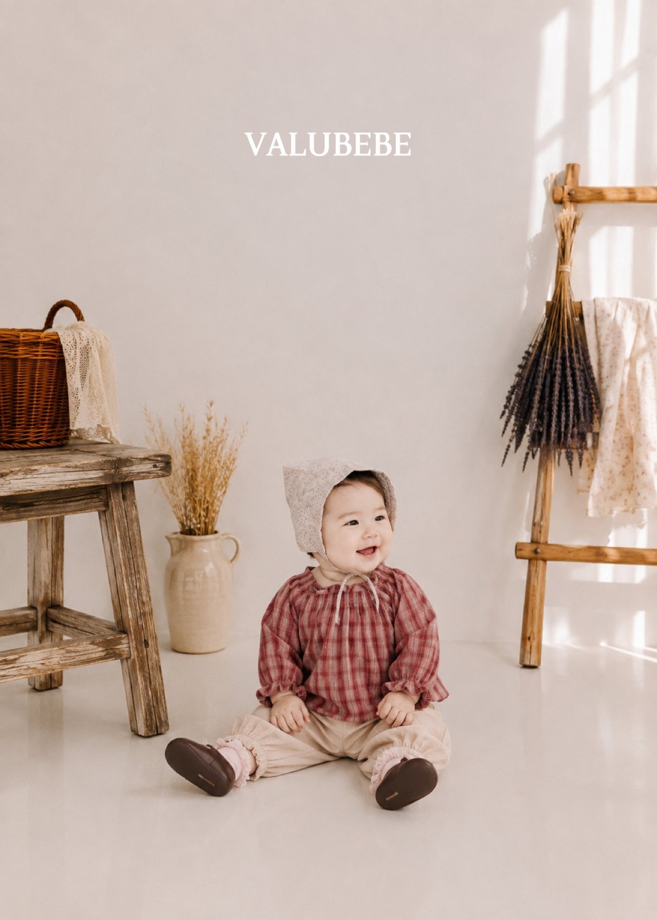 送料無料【予約】/ デューディチェックスモークブラウス / valubebe