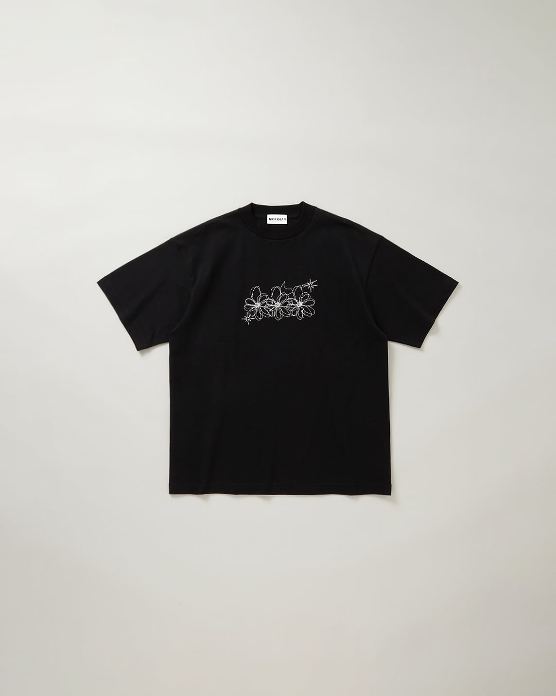 Hand Stitch Flower T-shirt