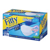 フィッティ 7DAYSマスクEXプラス 60枚入 ホワイト ふつうサイズ