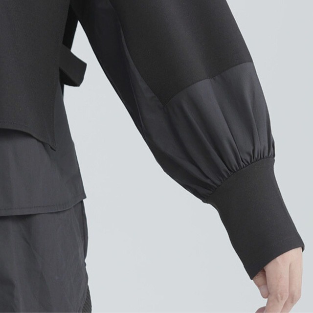 Fake two piece long sleeve t-shirt【3color】 C0477