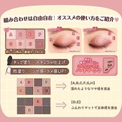 キャンメイク プティパレットアイズ 02 ボヌールマロン 2.0g アイシャドウ パレット 赤みブラウン