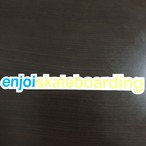 【ST-202】Enjoi Skateboard エンジョイ スケートボード ステッカー logo