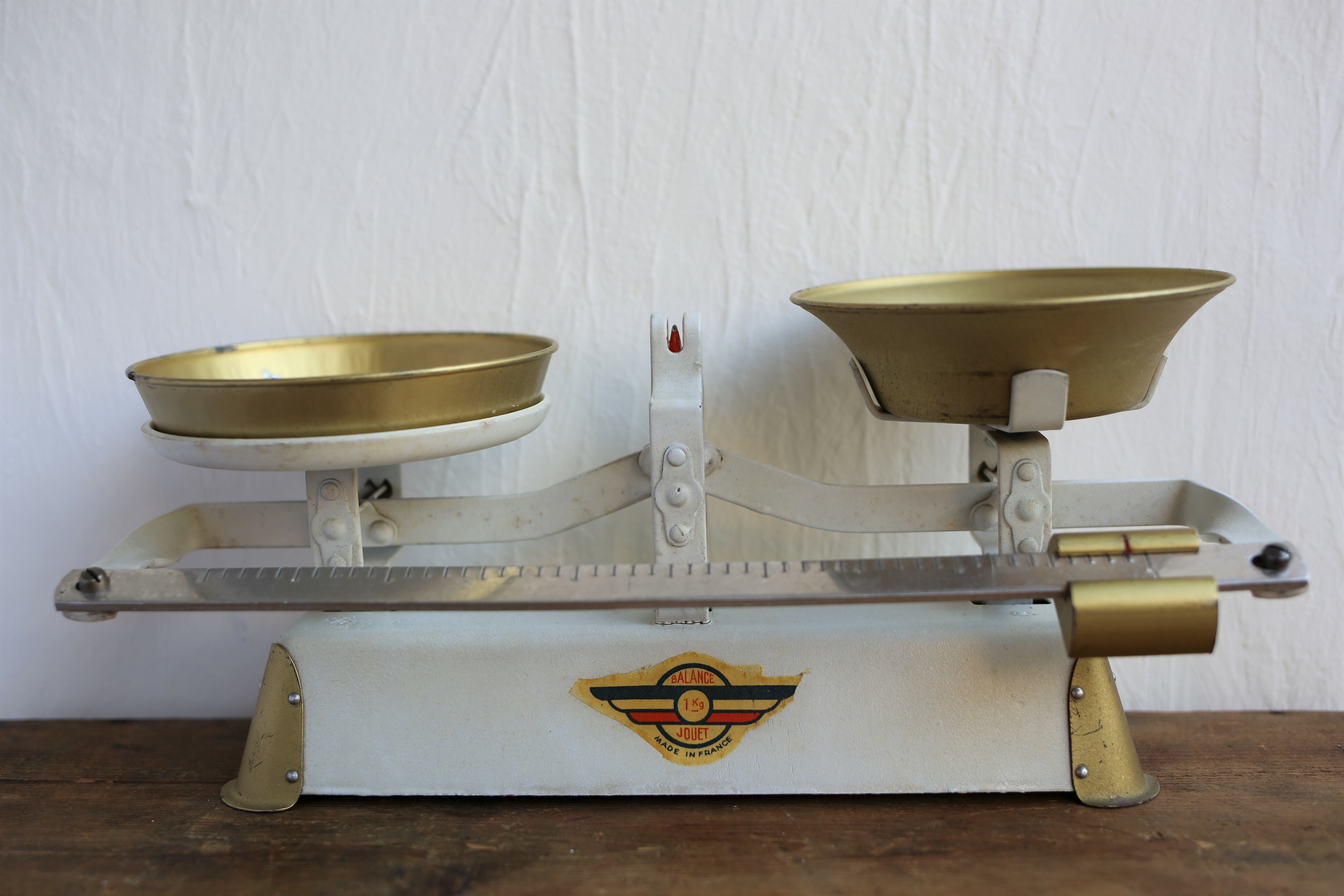 フランス アンティーク ヴィンテージ おもちゃ ハカリ 天秤 | EMUPARIS