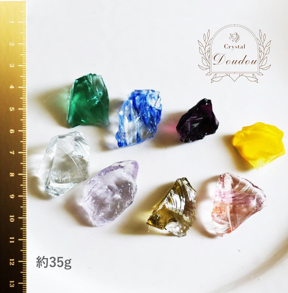 ☺︎アンダラクリスタル☺︎14個セット アンダラクリスタル 7つのセット〔sa3714〕 | Crystal doudou