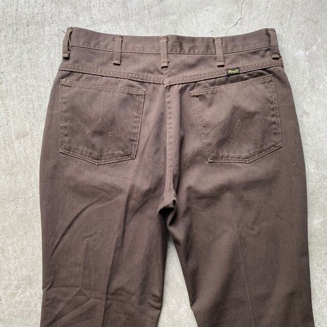 80〜90年代 80s 90s TALONジップ Wrangler ラングラー フレアパンツ 