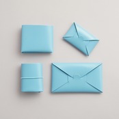 i ro se seamless compact wallet Limited Color "SKY BLUE"