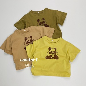 【夏新作】パンダデザイントップス