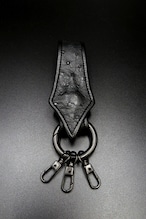 Item No.0091： Rizard tail Key Holder2 /Ostrich B-fin