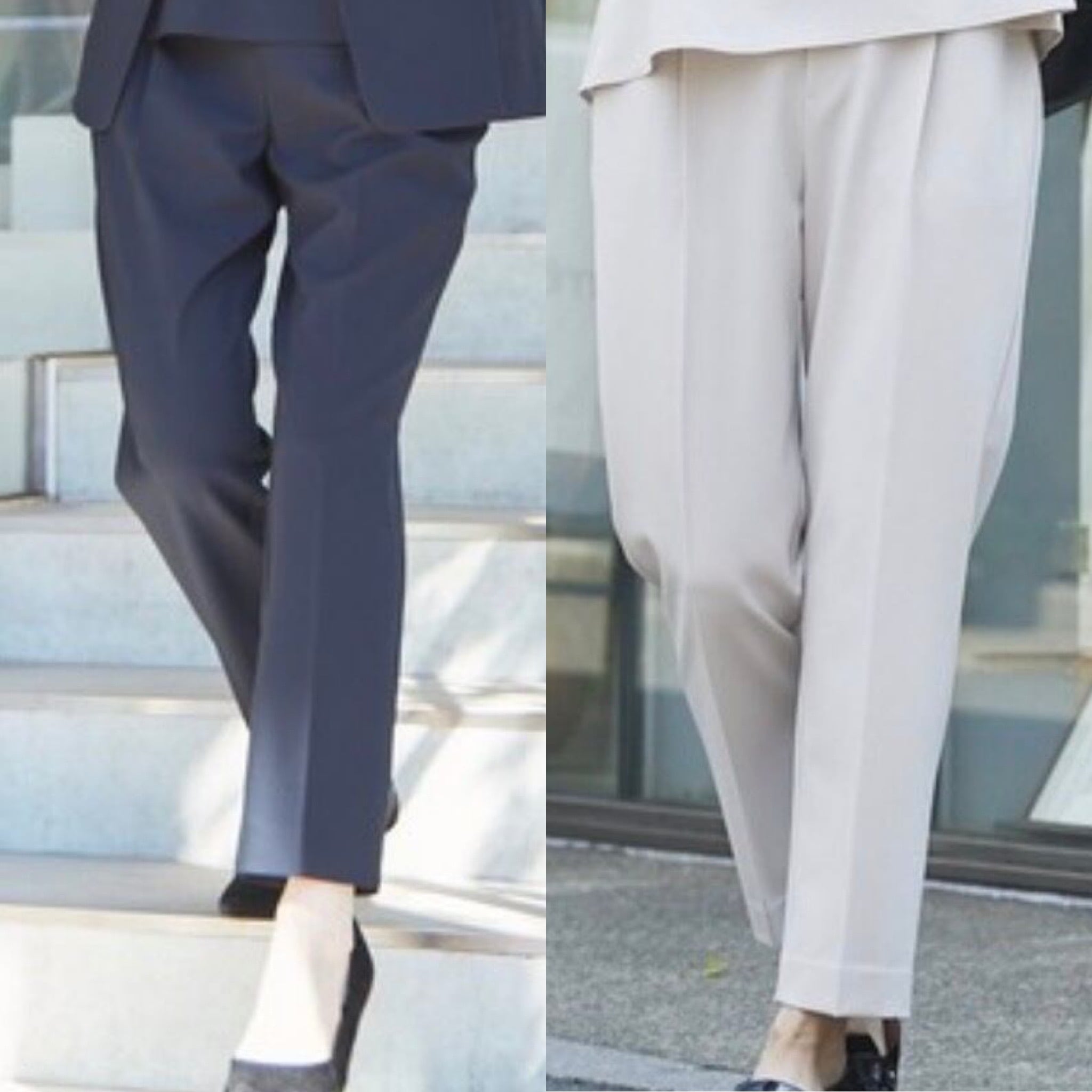 《ご予約〆切 2/11(水)まで・入荷お渡し2月中旬頃》【 abahouse 】タックテーパードパンツ