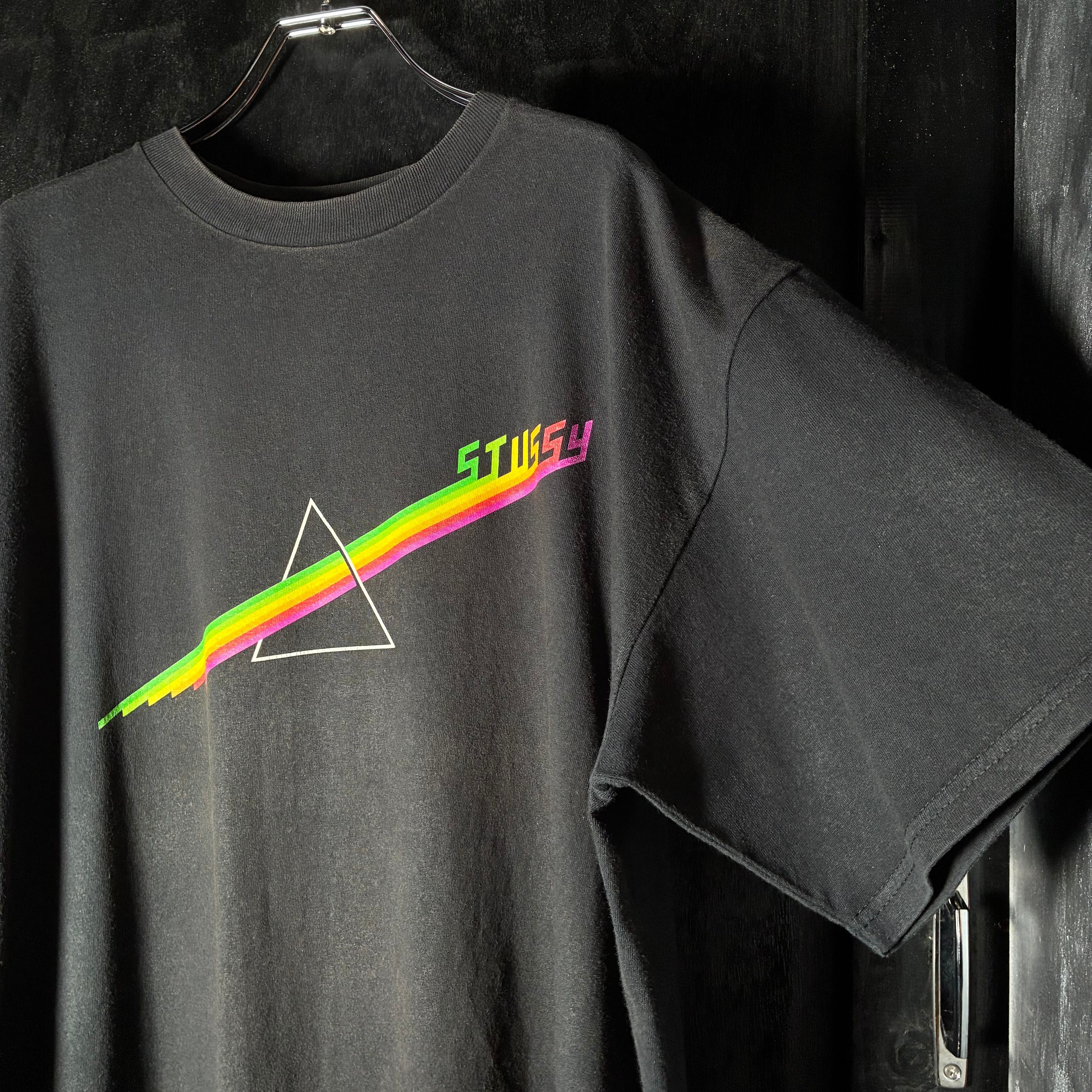 00s STUSSY ピンクフロイド パロディTシャツ 黒 ステューシー | 古着屋
