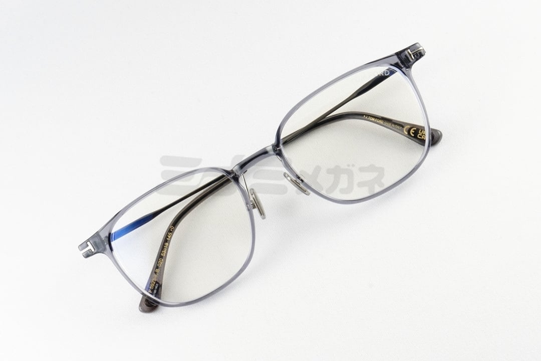 TOM FORD ブルーライトカット TF5923-K-B 020 ウェリントン クリア