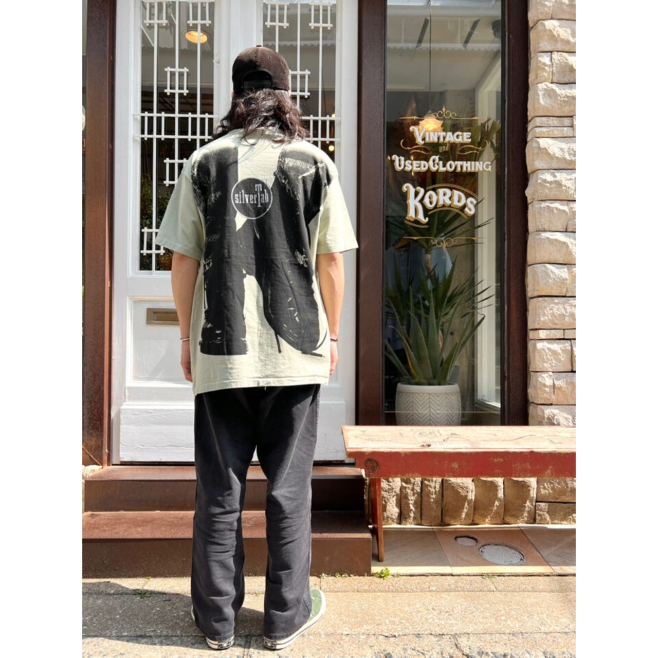 90s "DEAD STOCK" Silver Tab Tee MADE IN USA  Size XXL