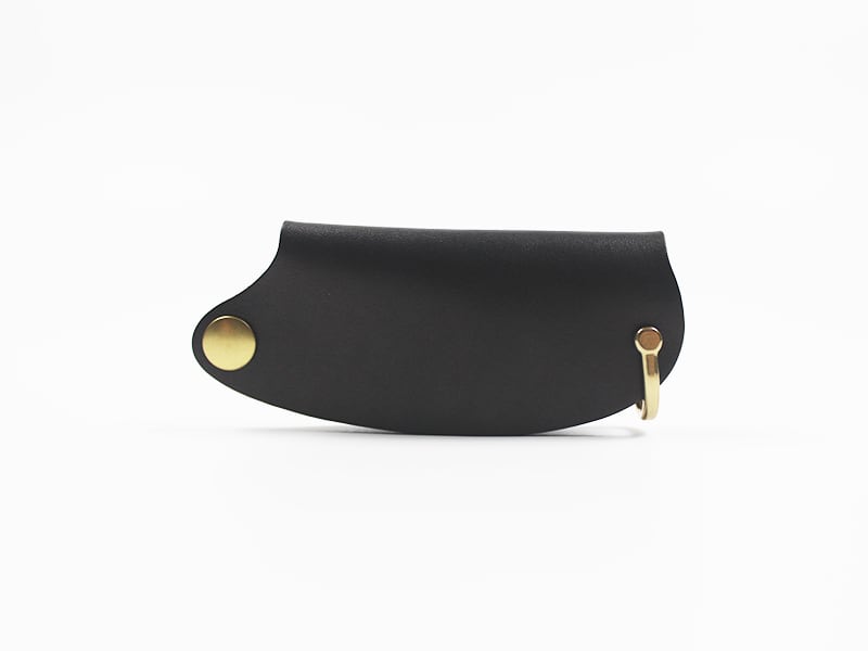 JAPAN LANSUI DESIGN 名入れ対応 ヌメ革手作り キーケース スマート